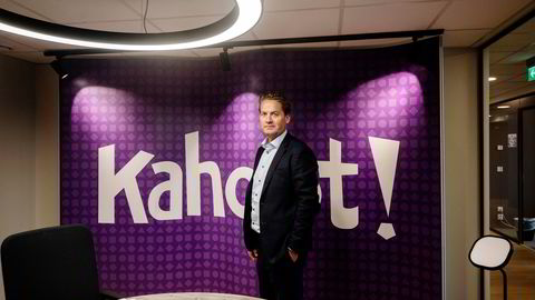 Kahoot-sjef Eilert Hanoa er nest største eier i dag, og deltar i kjøpergruppen som byr på Kahoot.