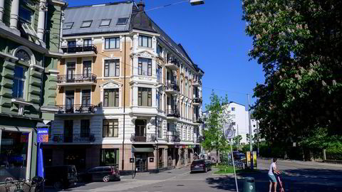 Boligmarkedet i de store byene er fortsatt hett, selv om rentene stiger. Her fra Skillebekk i Oslo.