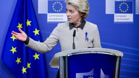 EU-kommisjonens president Ursula von der Leyen sier Europa ikke kan være avhengig av gass fra noen som truer dem eksplisitt.