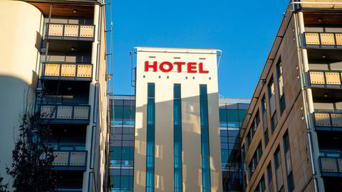 Oslohotellene, her representert med Thon Hotel Opera ved Oslo S, klarte kun å leie ut 11,6 prosent av rommene i februar.