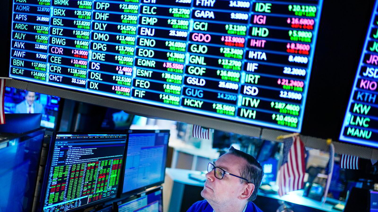 Wall Street stiger forsiktig fra start