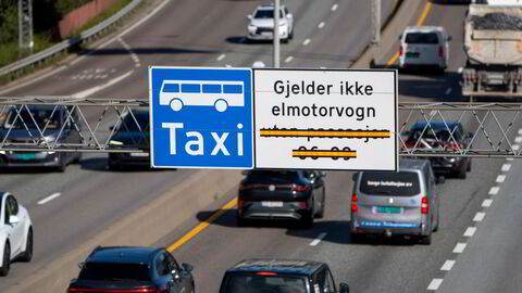 Hva hvis lastebilene fikk kjøre i kollektivfeltet? Hva hvis de med tre i bilen fikk kjøre der?