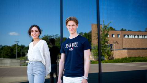 Markus Westad og Kristine Grisholt har kommer inn på medisin på UIO til høsten, som er Norges aller vanskeligste å komme inn på.