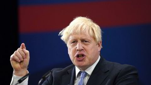 Boris Johnson lovet britisk utjevning under landsmøtetalen i Manchester
