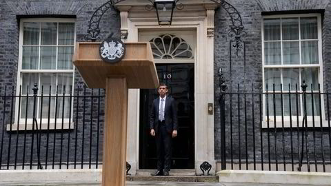 Ny mann i nummer 10. Rishi Sunak tok tirsdag over som britisk statsminister.