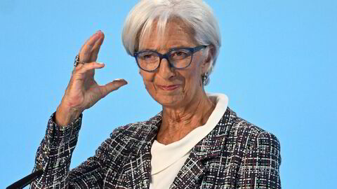 ECB-sjef Christine Lagarde.