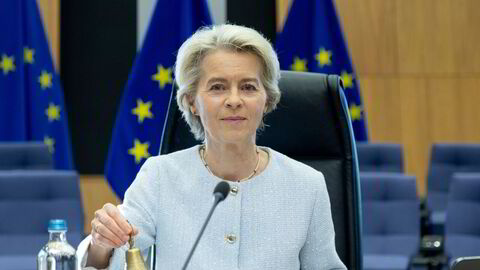 «Vi lever i en krisetid uten sidestykke», mener Europakommisjonens president Ursula von der Leyen.