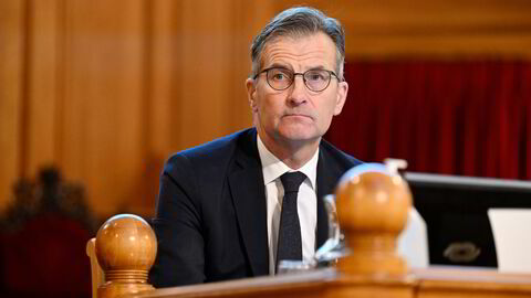 Sveriges sentralbanksjef Erik Thedéen holdt renten uendret på rentemøtet torsdag.