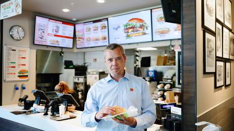 Olav Bæverfjord er norgessjef for Burger King. Selskapet kan se tilbake på gode resultater under korona. Nå treffer strømprisene hardt.