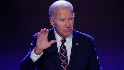 President Joe Biden markerte treårsdagen for stormingen av Kongressen i helgen på et valgmøte i Pennsylvania.