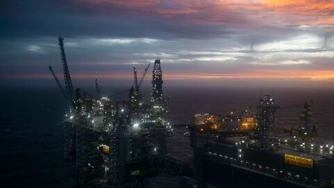 Johan Sverdrup er det norske oljefeltet som nå produserer mest olje per dag.