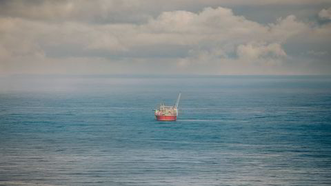 Goliat-plattformen, ganske ensom i Barentshavet. Goliat er et oljefelt, men har også gassressurser som foreløpig ikke har noen vei til markedet. Nå mener Oljedirektoratet at behovet for å utvikle nye eksportkapasitet fra området har økt.