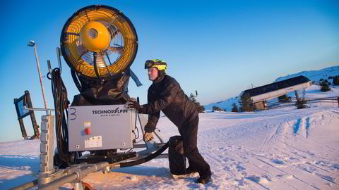 Odd Stensrud, daglig leder i Alpinco, her på toppen av Kvitfjell, melder om bookingtall for vinteren han aldri har sett maken til.