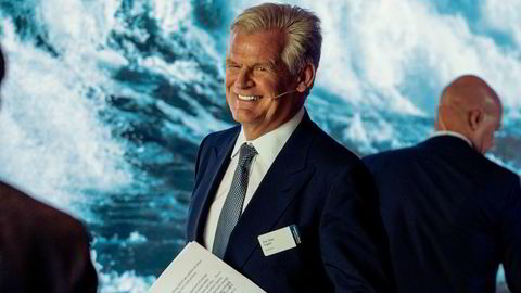 Hydrokarbonisten: Tor Olav Trøim var i storform under Pareto Securities' årlige energikonferanse i september.