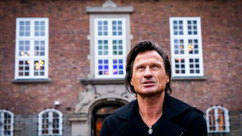 Petter Stordalen i hovedkvarteret til Choice Hotels. ---