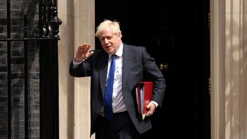 Boris Johnson kan snart ha gått ut døren i Downing Street i London for siste gang.