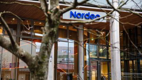 Nordeas kontor i Oslo. Hverken Steno Larsen eller Enlund hadde arbeidsplass her.
