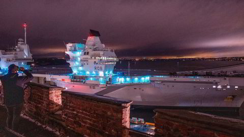 Det britiske hangarskipet HMS «Queen Elizabeth» var en populær gjest i Oslo i 2022.