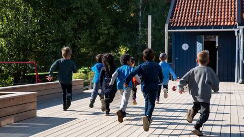 Nær alle barn over ett år går i barnehage. En barnehage med stadig dårligere økonomi.