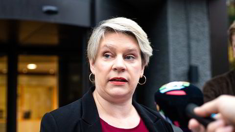 Marte Mjøs Persen, Arbeids og inkluderingsminister vil unngå sosial dumping i flybransjen.