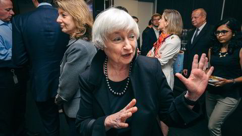USAs sentralbanksjef Janet Yellen