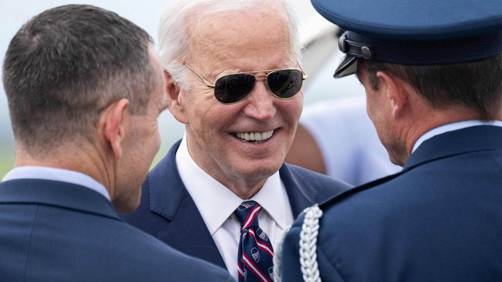 Joe Biden blir spiddet