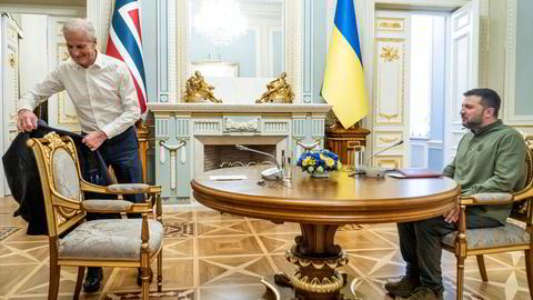 Statsminister Jonas Gahr Støre har en bilateral samtale sammen med Ukrainas president Volodymyr Zelenskyj i Kyiv. «Jeg er slett ikke imponert over at statsminister Støre stiller i Kyiv som en Johnny-come-lately», skriver artikkelforfatteren.