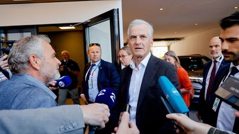 Statsminister Jonas Gahr Støre besøkte Kristiansand Arbeiderparti mandag.