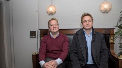 Daglig leder i strømselskapet Telinet Energi Finn Erik Arctander (til høyre) og hans bror og markedssjef i selskapet, Bjørn Arctander har solgt over fem millioner Questerre-aksjer.