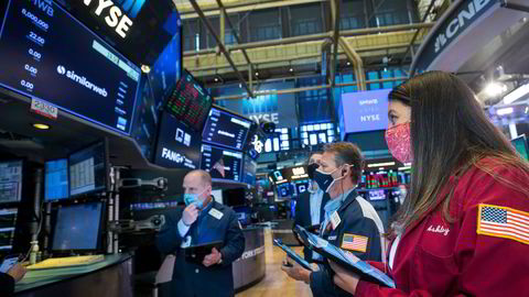Det var svak nedgang på Wall Street tirsdag.