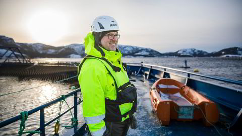 Steingrim Holm er prosjektleder for Aquatraz i lakseselskapet Salmonor. Fredag sa han opp. – Jeg hadde ikke noe valg, sier han.