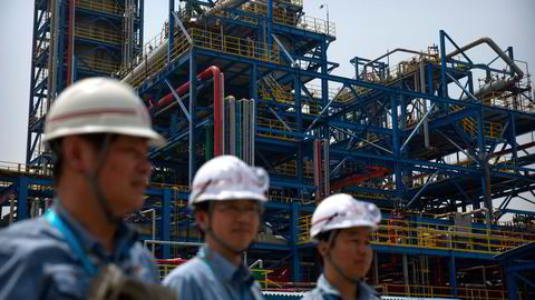 Ekspansjonen i petrokjemisk industri vil stå for den største etterspørselen etter olje, med 40 prosent av etterspørselsveksten, i perioden frem til 2028. Dette kommer i hovedsak fra investeringer i Kina, ifølge den nye rapporten fra Det internasjonale energibyrået (IEA). Her fra Sinopec Yanshan Petrochemical Company i Beijing.