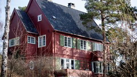 Villa Solfeng i Solveien på Nordstrand. Nå er den solgt for 27,3 millioner kroner.