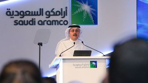 Saudi Aramcos konsernsjef Amin Nasser avbildet i 2021.
