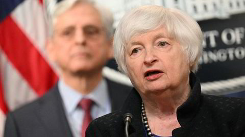 Finansminister Janet Yellen og justisminister Merrick Garland annonserte 21. november at amerikanske myndigheter tiltaler sjefen for verdens største kryptobørs, Binance, og gir den en rekordbot på over fire milliarder dollar.