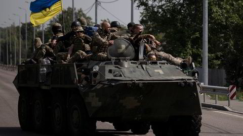 Ukrainske styrker har hatt betydelig fremgang de siste dagene.