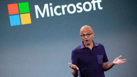 Microsofts konsernsjef Satya Nadella.