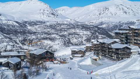 Skigaarden leilighetsbygg ved Hemsedal skisenter.