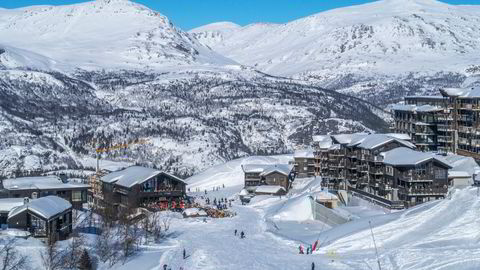 Skigaarden leilighetsbygg ved Hemsedal skisenter.