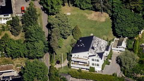 Holmenkollveien 122 ble kjøpt for 8,5 millioner kroner. Nå er boligen til salgs for 63 millioner kroner.