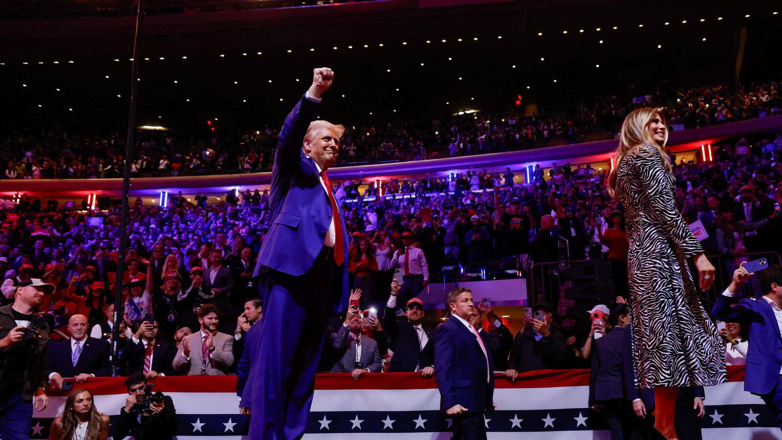 Trump på valgmøte: Harris har ødelagt USA