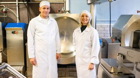 Daglig leder Bjørnar Buserud og gründer Ragnhild Viken i selskapet Bavi Foods har gjort suksess med ferdigretter basert på grønnsaker som ikke er funnet fine nok for butikkhyllene.