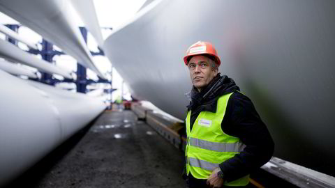 Cloudberry-sjef Anders Lenborg mener regjeringen står i veien for utbygging av vindkraft i Norge.