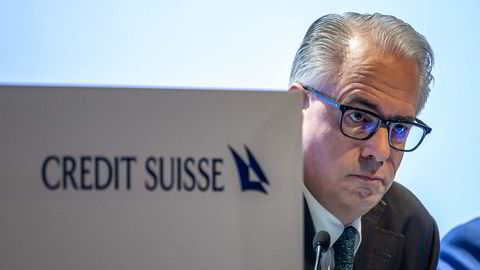 Credit Suisse-sjefer forsøkte å stoppe nedskrivingen av bankens AT1-papirer. Her representert ved tidligere Credit Suisse-sjef Ulrich Korner i april.