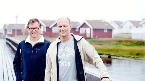 Arkivfoto: Kristian (venstre) og Roger Adolfsen.