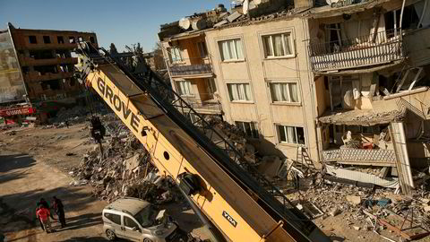 Mer enn 37.000 mennesker er bekreftet omkommet etter at et jordskjelv traff sydlige deler av Tyrkia og vestlige deler av Syria i forrige uke. Her fra Adiyaman i Tyrkia.