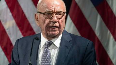– For meg er tiden inne for å gå over i en annen rolle, sier Rupert Murdoch.