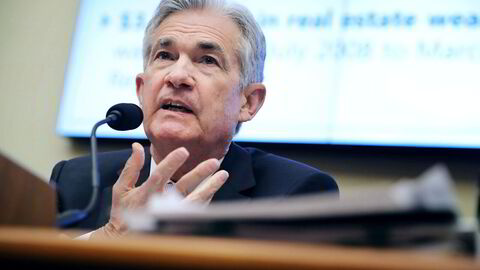 USAs sentralbanksjef, Jerome Powell.