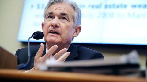 USAs sentralbanksjef, Jerome Powell.