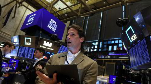 Handelen her på New York Stock Exchange (Nyse) er nervøs før inflasjonstallene fredag.